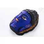 Buddha gipsz maszk, kék színű