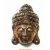 Buddha maszk színes - 20 cm