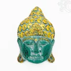 Buddha maszk színes - 20 cm