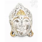 Buddha maszk színes - 25 cm