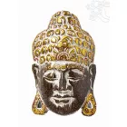 Buddha maszk színes - 25 cm