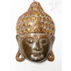 Buddha maszk színes - 25 cm