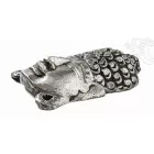 Buddha maszk színes - 25 cm