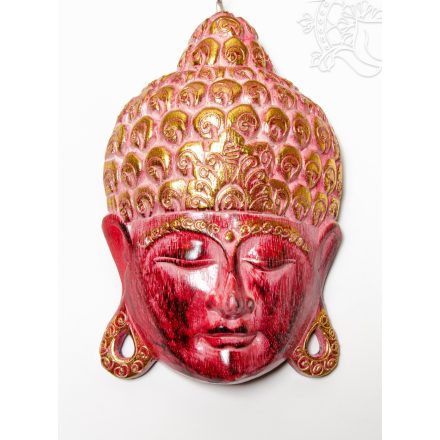 Buddha maszk színes - 25 cm
