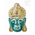 Buddha maszk színes - 25 cm