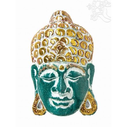 Buddha maszk színes - 25 cm