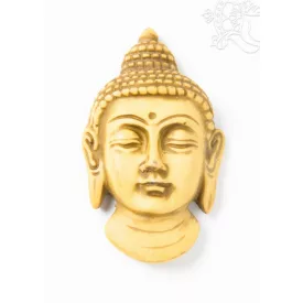 Kis Buddha maszk - csont színű
