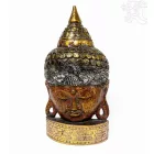 Buddha maszk falra és asztalra - 50 cm, vörös