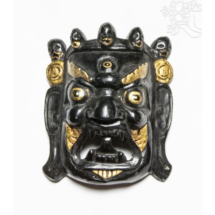 Mahakala maszk - fekete