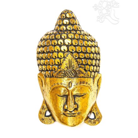 Buddha maszk fából faragott - 40 cm