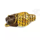 Buddha maszk fából faragott - 40 cm
