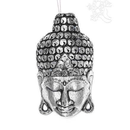 Buddha maszk fából faragott - 40 cm