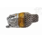 Buddha maszk fa faragott - 50 cm
