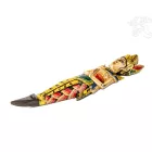 Bali istennő faragott fali dísz - 50 cm
