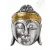 Buddha maszk fa faragott - 25 cm
