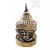Buddha maszk fa faragott falra és asztalra - 35 cm