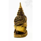 Buddha maszk fa faragott falra és asztalra - 35 cm