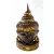 Buddha maszk fa faragott falra és asztalra - 35 cm