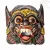 Barong maszk - 25 cm