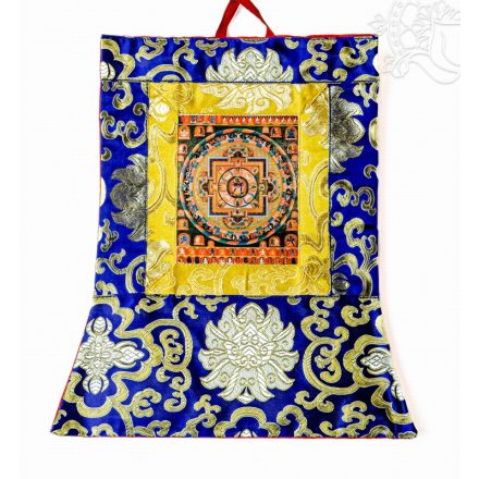 Mandala thanka jellegű falikép