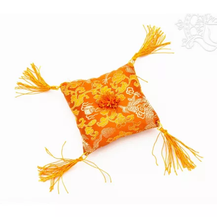 Párna alakú hangtál alátét 10x10 cm