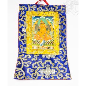 Zambala thanka jellegű falikép