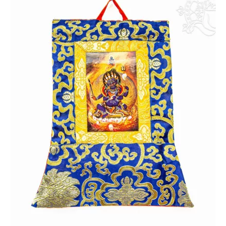 Mahakala thanka jellegű falikép