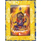 Mahakala thanka jellegű falikép
