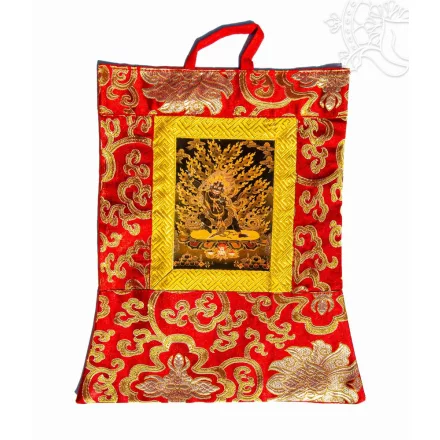 Mahakala thanka jellegű falikép