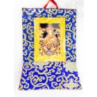 Guru Rinpoche thanka jellegű falikép