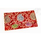 Színes, kinyitható pénztárca - bőr