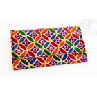 Színes, kinyitható pénztárca - bőr