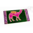 Színes, kinyitható pénztárca - bőr