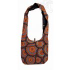 Színes mandalás bevásárlótáska - hímzett