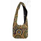 Színes mandalás bevásárlótáska - hímzett