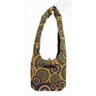 Színes mandalás bevásárlótáska - hímzett