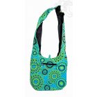 Színes mandalás bevásárlótáska - hímzett