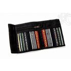 Színes csíkos nepáli pénztárca - közepes