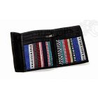 Színes csíkos nepáli pénztárca - közepes