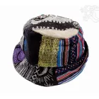 Egyedi mintás patchwork kalap