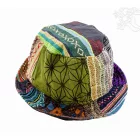 Egyedi mintás patchwork kalap