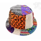 Egyedi mintás patchwork kalap