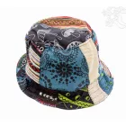Egyedi mintás patchwork kalap