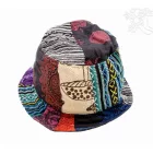 Egyedi mintás patchwork kalap