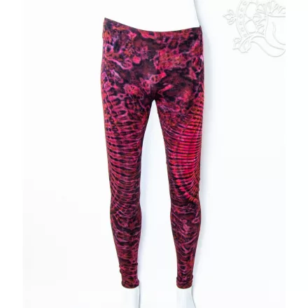 Batikolt mintás rugalmas leggings