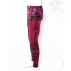 Batikolt mintás rugalmas leggings