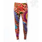 Batikolt mintás rugalmas leggings