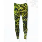 Batikolt mintás rugalmas leggings M