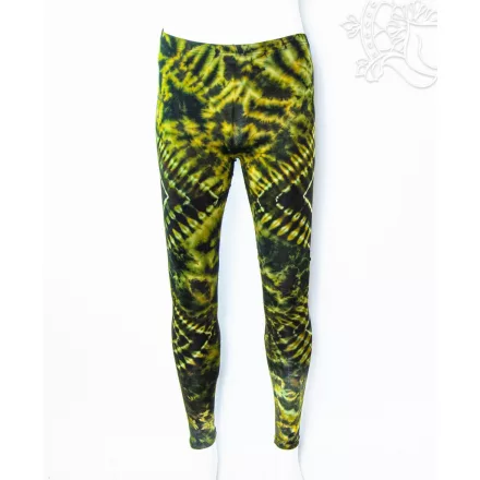 Batikolt mintás rugalmas leggings