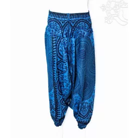 Mély ülepű mintás Aladdin nadrág